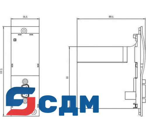 3RW4900-0KC00 Устройство плавного пуска SIRIUS 3RW44