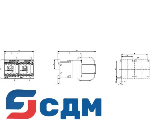 Вспомогательный контактор Siemens 3RH2422-1LF40-0LA0