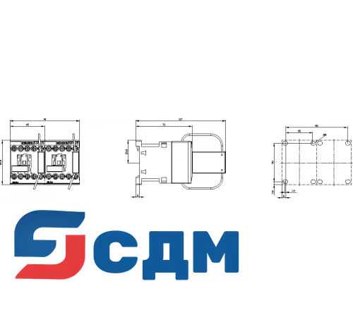 Вспомогательный контактор Siemens 3RH2431-1LW80-0LA0