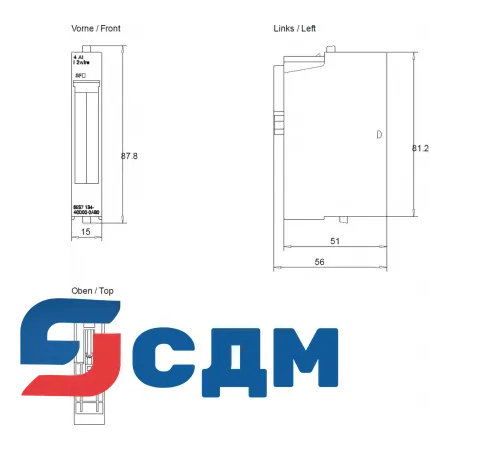 6ES7134-4GD00-0AB0 система распределенного ввода-вывода SIMATIC ET 200S