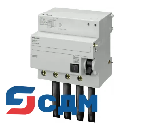 Блок УЗО для автоматического выключателя Siemens 5SM2347-6