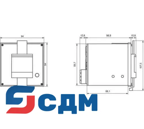 7KM5412-6CA00-1EA8 SENTRON Многофункциональное измерительное устройство