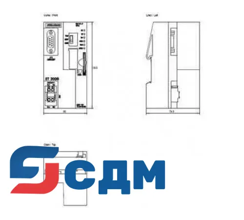 6ES7151-7AA21-0AB0 система распределенного ввода-вывода SIMATIC ET 200S