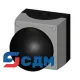 3SU1801-2GA00-2AA1 Кнопка и индикаторные лампы в корпусе