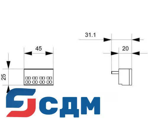 3RA6911-2A Дополнительные принадлежности