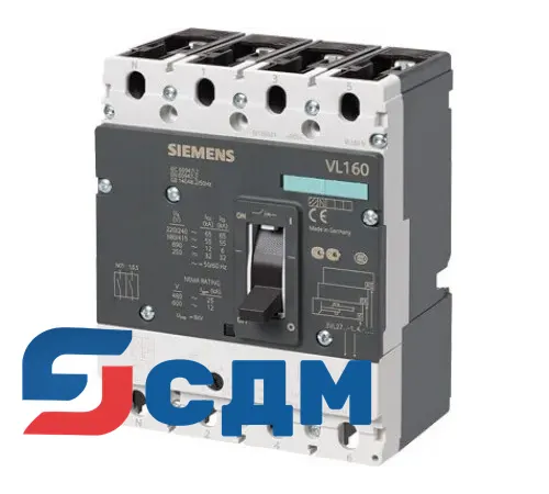 3VL2706-2NE46-.... автоматический выключатель четырехполюсный