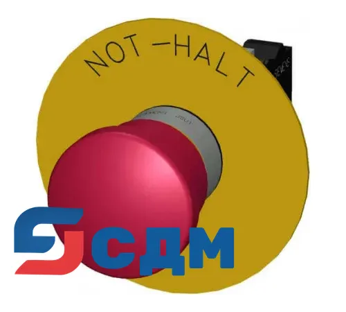 3SU1150-1HA20-3PH0 Кнопка грибовидная АВАРИЙНОЙ ОСТАНОВКИ