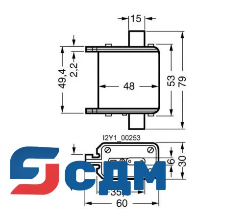 3NE1021-2 Предохранительная вставка NH SITOR
