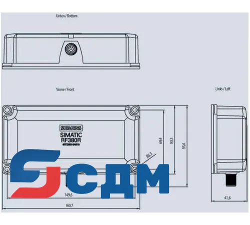 6GT2801-3AB20-0AX1 SIMATIC RF380R