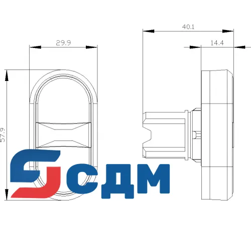 3SU1030-3AB66-0AA0 Кнопка сдвоенная