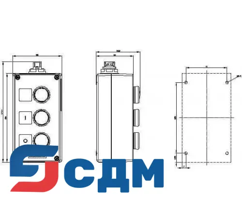 3SU1803-0AB10-4HB1 Кнопка и индикаторные лампы в корпусе для AS-интерфейса