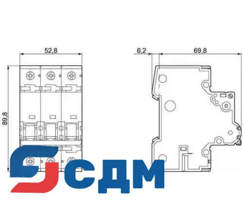 5SY6325-7 Автоматический выключатель