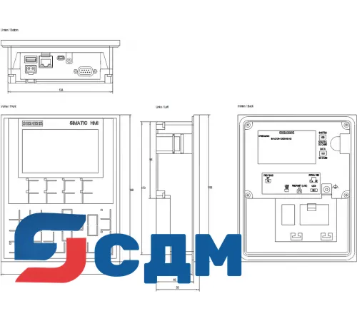 6AV21241DC010AX0 — Панель оператора Siemens
