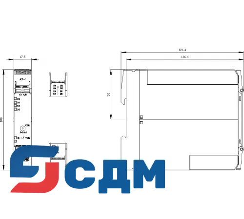 3RK2200-0CE00-2AA2 SlimLine Compact