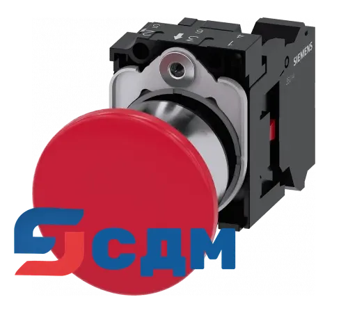 3SU1150-1BA20-3CA0 Кнопка грибовидная