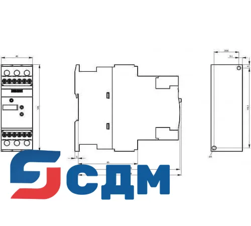 Siemens 3RW3026-1BB14 Устройство плавного пуска