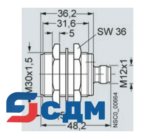 3SE6605-1BA02 Магнитные выключатели SIRIUS 3SE6