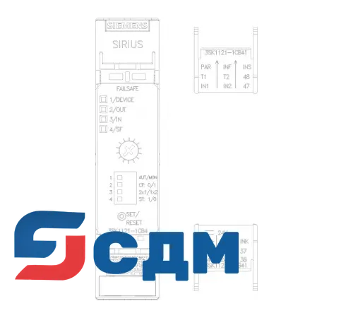 3SK1121-1CB42 SIRIUS 3SK1 Усовершенствованные базовые блоки