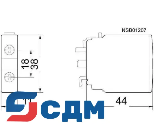 Вспомогательные контакты Siemens 3RH1921-1CD10