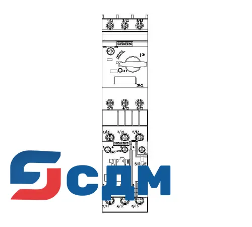 3RA2120-4DA27-0BB4 3RA21 для монтажа на стандартную рейку или для крепления винтами