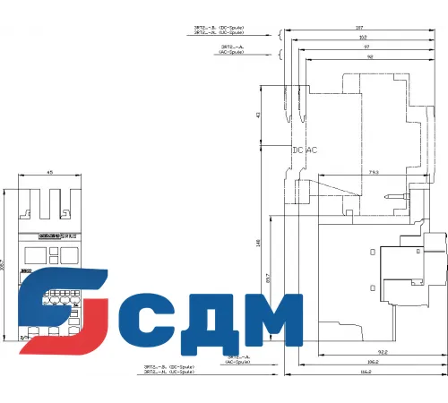 3RR2242-2FA30 Реле контроля тока