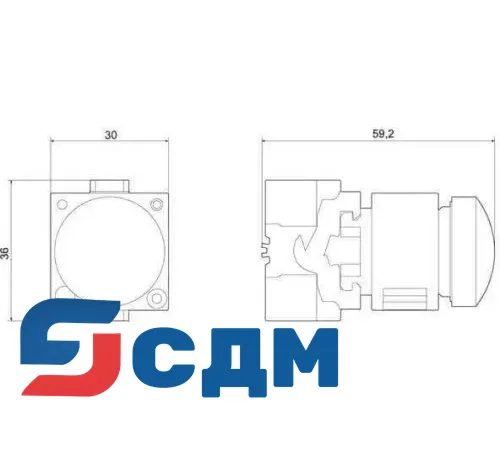 3SB3244-6BA40 Комплектная комбинации устройств