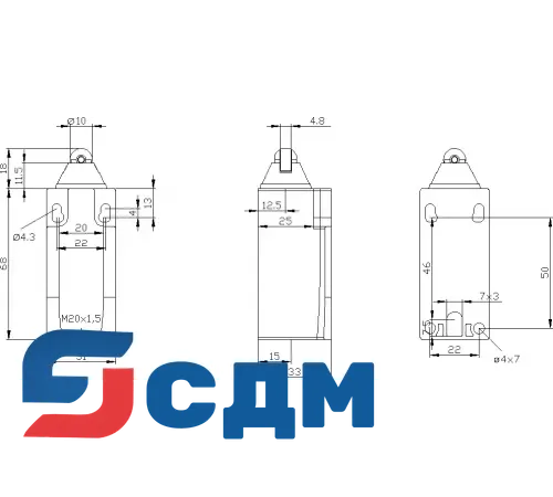 3SE5212-0KD03 Ширина корпуса 31 мм согласно EN 50047