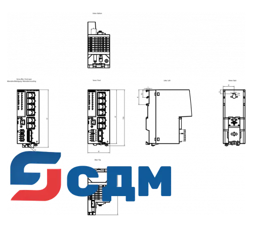 6GK5206-2BS00-2AC2 SCALANCE XC-200 управляемый