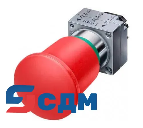 3SB3500-1TA20 Приводы - АВАРИЙНАЯ ОСТАНОВКА грибовидные кнопки