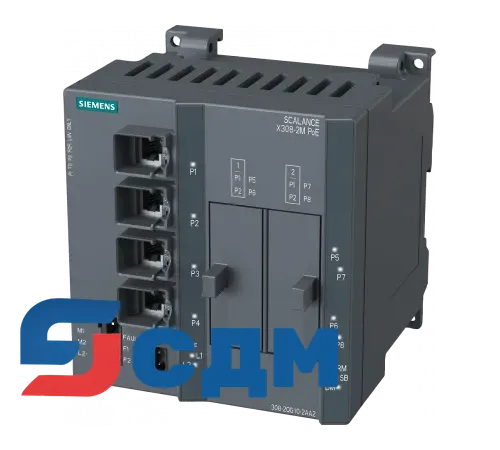 6GK5308-2QG00-2AA2 Управляемый коммутатор SCALANCE X-300PoE