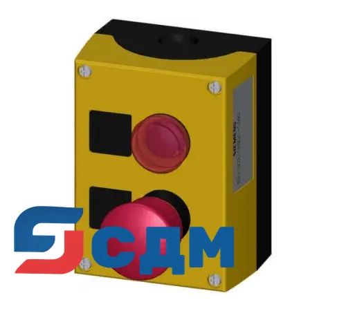 3SU1802-0NB00-2AB2 Кнопка и индикаторные лампы в корпусе