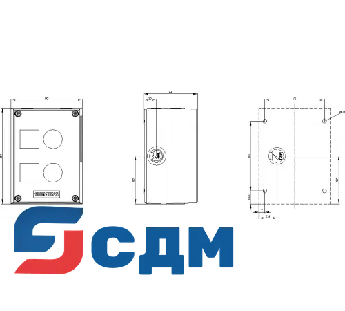 3SU1802-0AA00-0AB2 Пустой корпус