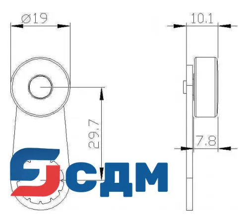 3SE5000-0AA24 Корпуса шириной 31 мм в соответствии с EN 50047