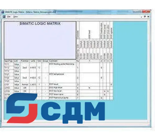 6ES7658-1JB28-2YA0 SIMATIC PCS 7 Logic Matrix