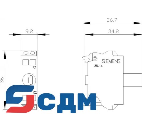 3SU1401-2BB00-3AA0 Светодиодный модуль
