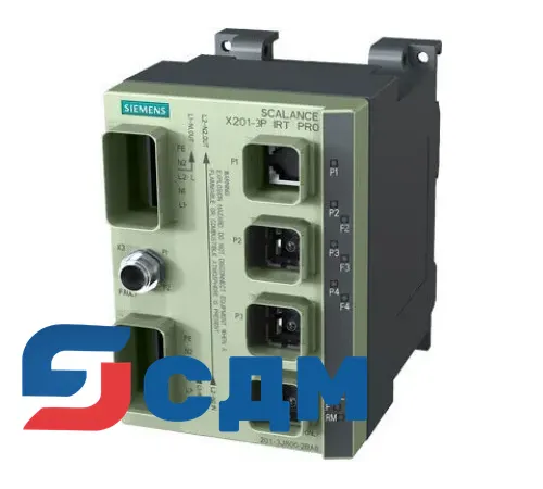 6GK5201-3JR00-2BA6 SCALANCE X-200IRT PRO управляемый