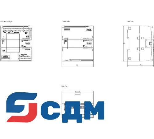 6ES7211-1AE40-0XB0 Программируемый контроллер