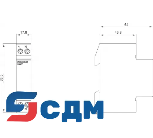 3NW7354 Плавкие вставки Siemens