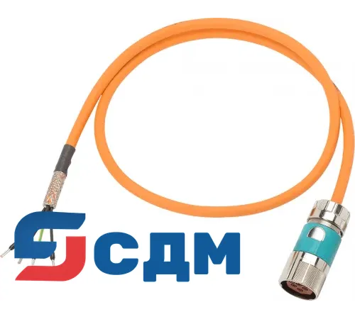 6FX5002-5CF14-.... Силовой кабель для 1FK7 двигателей с разъёмами SPEED-CONNECT