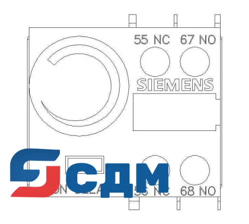 3RT2926-2PA01-0MT0 Блоки вспомогательных контактов с выдержкой времени