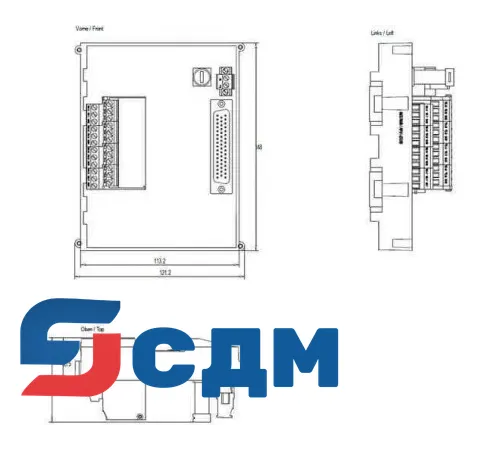 6ES7650-1AF51-2XX0 Терминальный модуль SIMATIC PCS 7 MTA