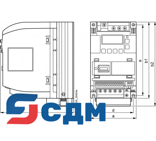 6SL3210-5BE25-5UV0 частотный преобразователь