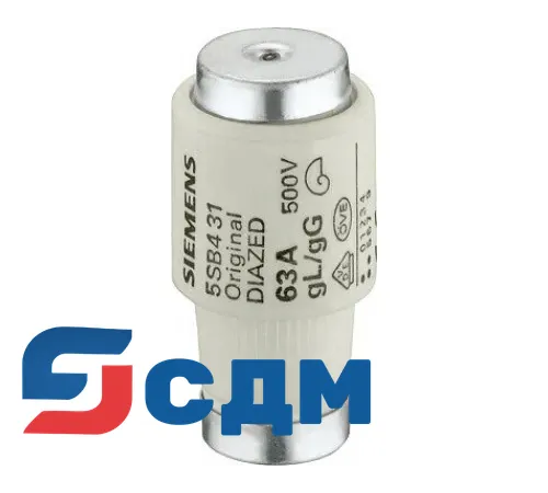 5SB421 Предохранитель DIAZED, установочная глубина 85 мм