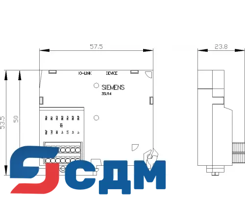 3SU1400-2HL10-6AA0 Электронные модули для IO-Link