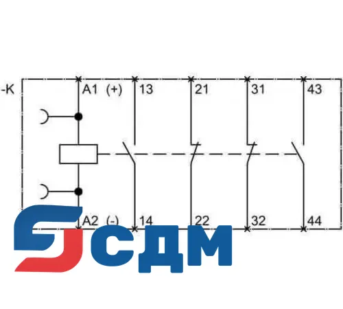 Силовое реле Siemens 3RH1122-1AQ60