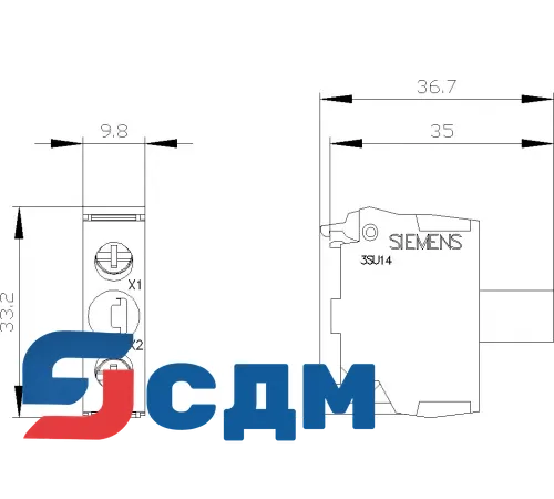 3SU1401-2BB60-1AA0 Светодиодный модуль