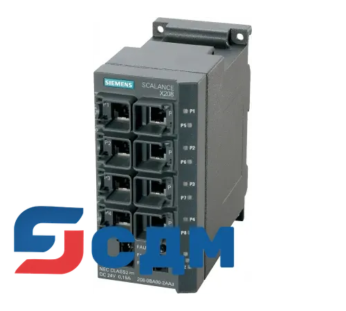 6GK5208-0BA10-2AA3 Управляемый коммутатор SCALANCE X-200