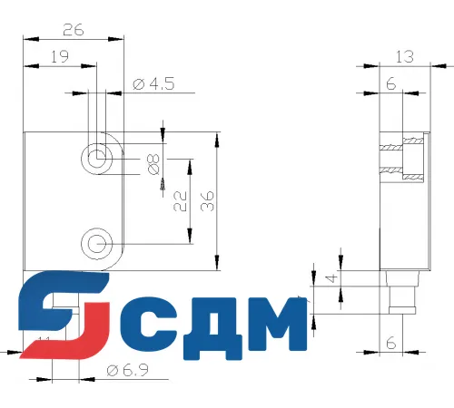 3SE6616-3CA01 Магнитные выключатели SIRIUS 3SE6