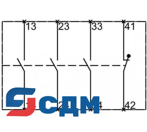 Вспомогательные контакты Siemens 3RH1921-1FA31