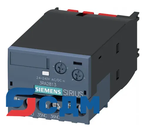 3RA2813-1FW10 Блоки вспомогательных контактов с выдержкой времени